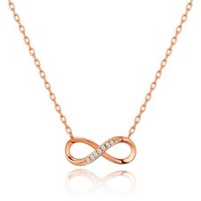 Rose Gold Plated Infinity