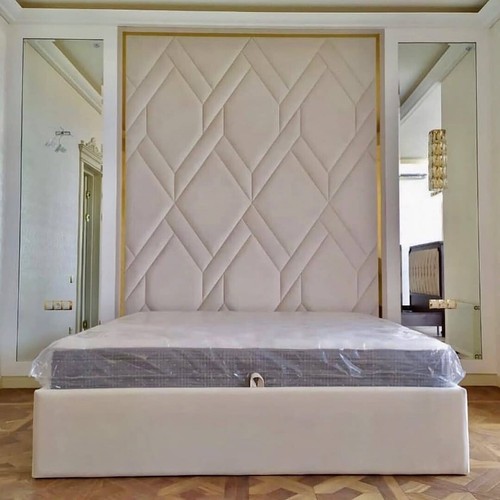 Wall headboard tall bed - wall,