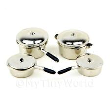 Dolls House Miniature 4 Silver