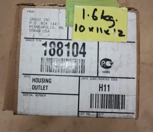 Graco 188104 housing - graco,