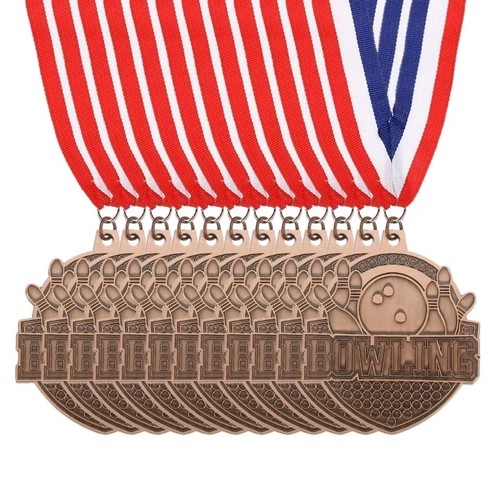 Pcs bowling game bronze - bowling,