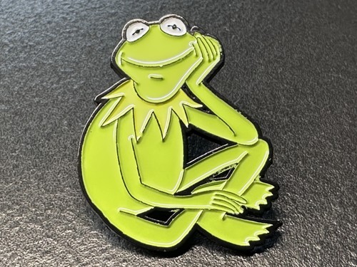 Kermit the frog enamel - frog, pin