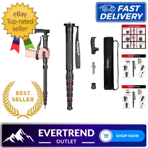 Lightweight monopod - 2-in-1,