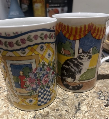 Cat mugs by roy - by,
