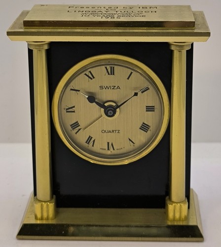 Vintage swiza quartz alarm - swiza,
