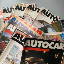Vintage Autocar Magazine Back Issues – 1980s – Choose Issue from Dropdown