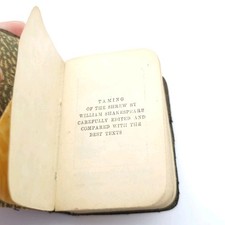 William Shakespeare Miniature