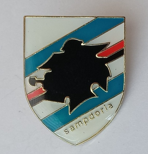 Sampdoria enamel football - sampdoria, fc