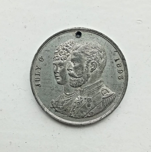1893 medal for marriage - 1893,