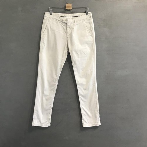 Men corneliani trousers - trousers, white