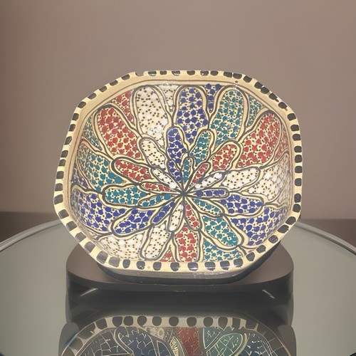 Hand painted textured - hand, ceramic