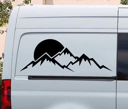 Mountain sun caravan campervan - mountain,
