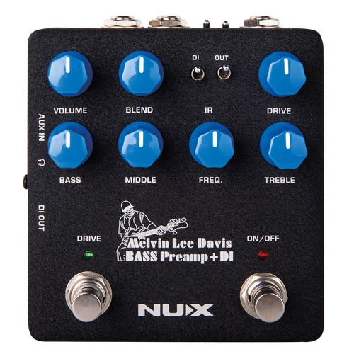 Nux mld bass preamp - bass, +