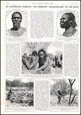 1937 VINTAGE PRINT AUSTRALIA