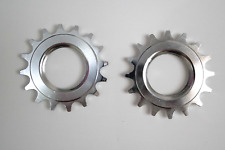 2 x 16T Bike Sprocket Fixed Gear Speed Cog and Flip Flop Wheels