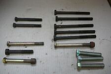 1.3 KG JOB LOT OF  BOLTS EX ARMY LARGE LONG BOLTS HEAVY DUTY