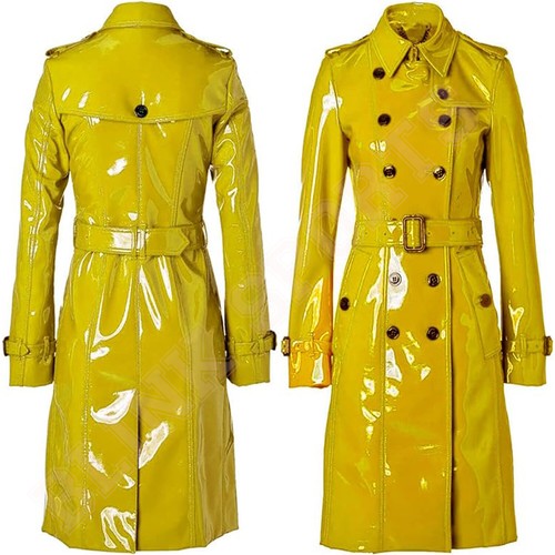 Women shiny yellow gothic - women,
