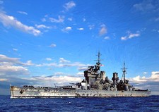 HMS KING GEORGE V - HAND FINISHED, LIMITED EDITION (25) 