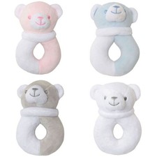 Baby teddy bear rattle - baby, newborn
