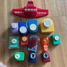13 X Craft Punches Cutters Paper Punch Various Shapes Sizes Job Lot / Bundle 