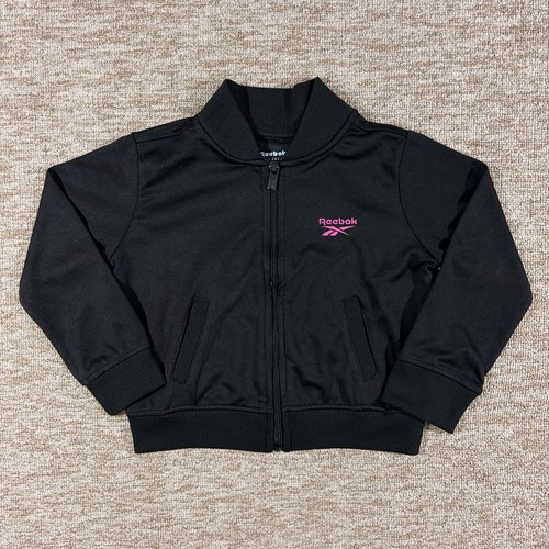 Reebok girls black bomber - girls,