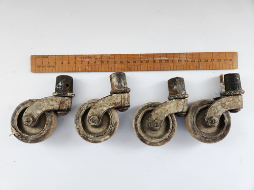 Vintage industrial castor - vintage,