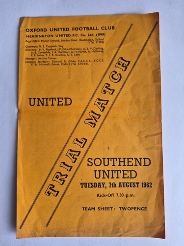 Oxford united southend - united,