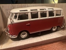 VW T1 Samba Camper Van Green