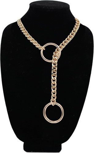 Ring slip chain necklace for - slip,