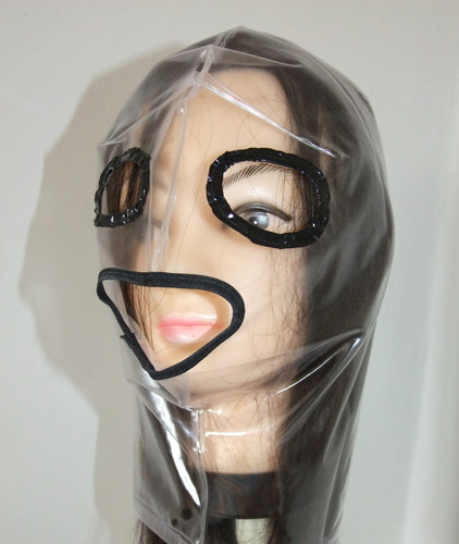 Pvc like hood - hood, mask