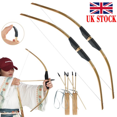 Set handmade wooden bow - 2,