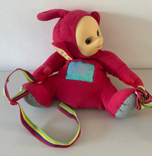 Teletubbies Po Bag Backpack Rucksack Red -  Vintage Collectible - 1996