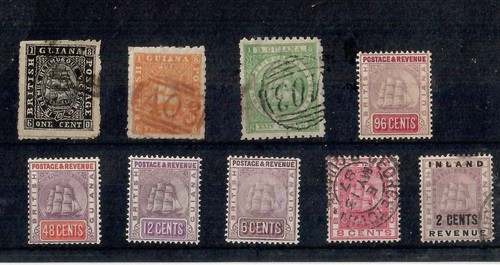 British guiana queen victoria - british,