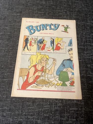 Bunty comic september 1968 - comic,