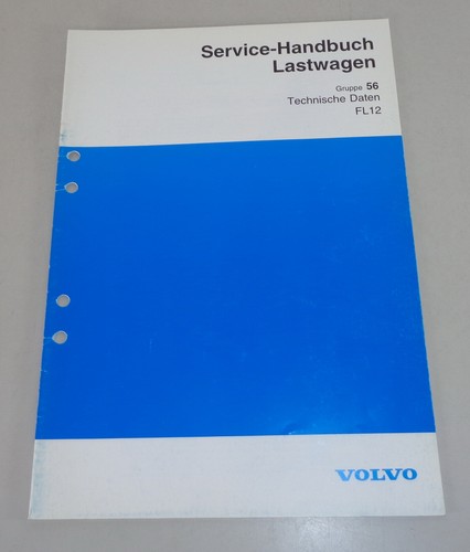 Workshop manual volvo - workshop, truck