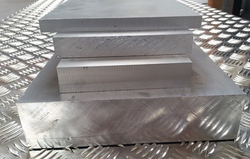 Aluminium plate flat - flat, bar
