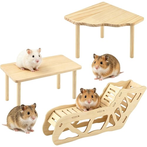 Pack wooden hamster - 3,