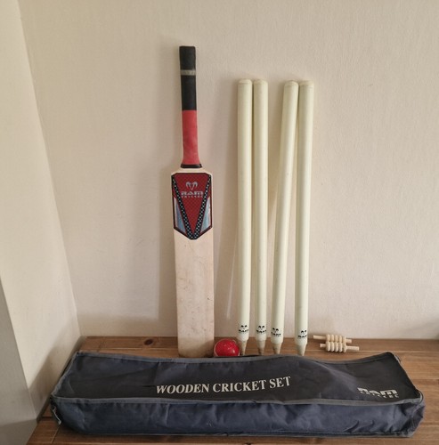 Ram cricket wooden set - wooden,