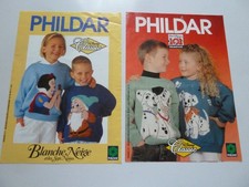 PHILDAR FRENCH MACHINE KNITTING PATTERNS-DISNEY-101 DALMATIENS-BLANCHE NEIGE
