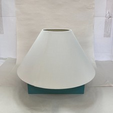 White card coolie shade - white, 14"