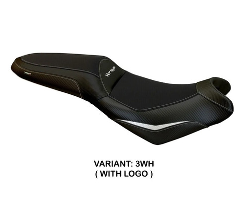 Seat saddle cover nasir white - seat,