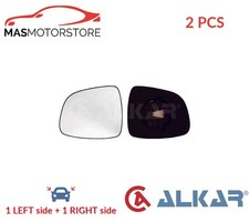 REAR VIEW MIRROR GLASS PAIR LHD ONLY ALKAR 6401562 2PCS A FOR FIAT SEDICI