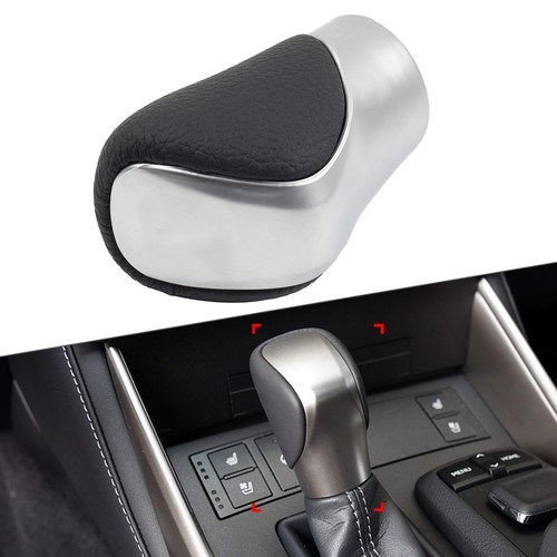 Silver gear shift - gear, knob
