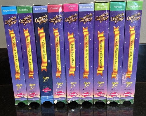 Vhs tapes quigleys village - 9,