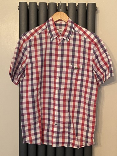 Lacoste shirt check men - men, size