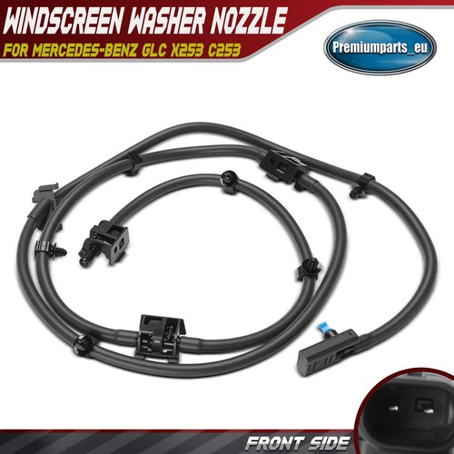 Front heated windscreen washer - heated,