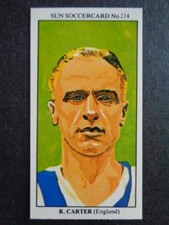 The Sun Soccercards 1978-79 - Raich Carter - England #224