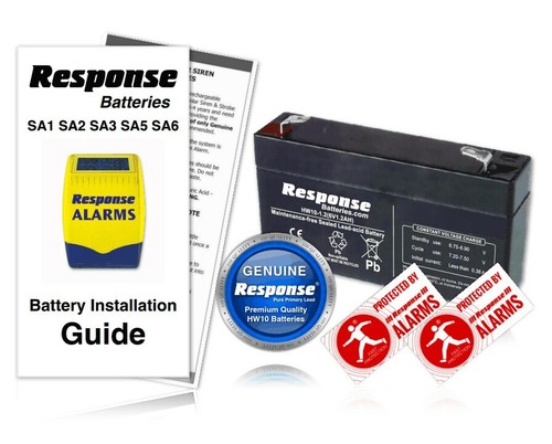 Response alarm battery hw10 - response,
