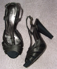 Nine West, Pewter Satin, High