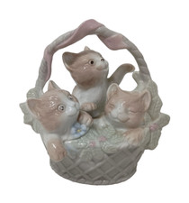 Vintage Enesco 3 Kittens In